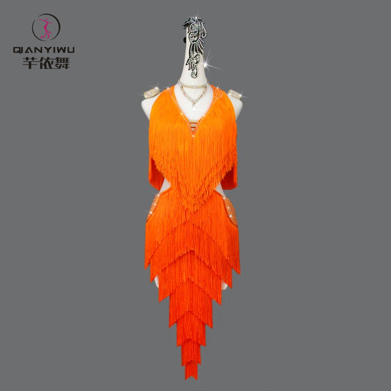 New Latin Dance Tassel Dress W - огляд і ціна Outdoor Sport Dress