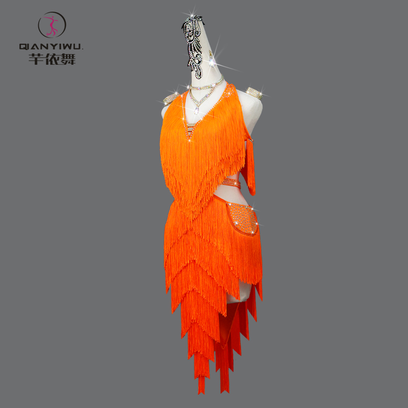 New Latin Dance Tassel Dress W - огляд і ціна Outdoor Sport Dress