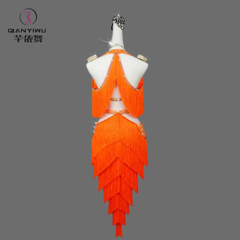 New Latin Dance Tassel Dress W - огляд і ціна Outdoor Sport Dress