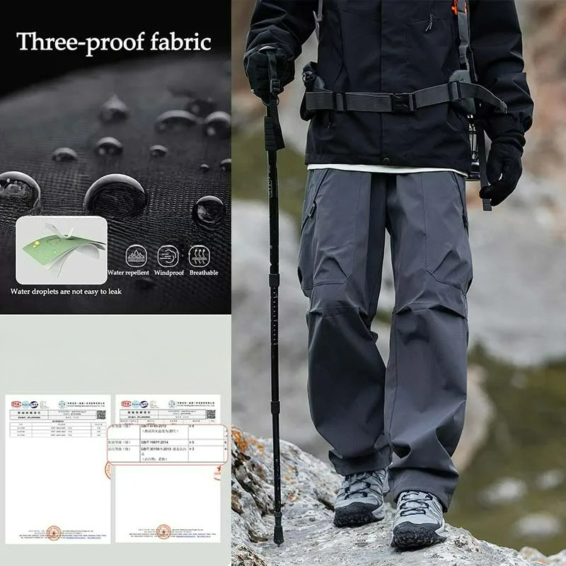Men's Climbing Trousers Windpr - огляд і ціна Outdoor Sport Waterproof Pants