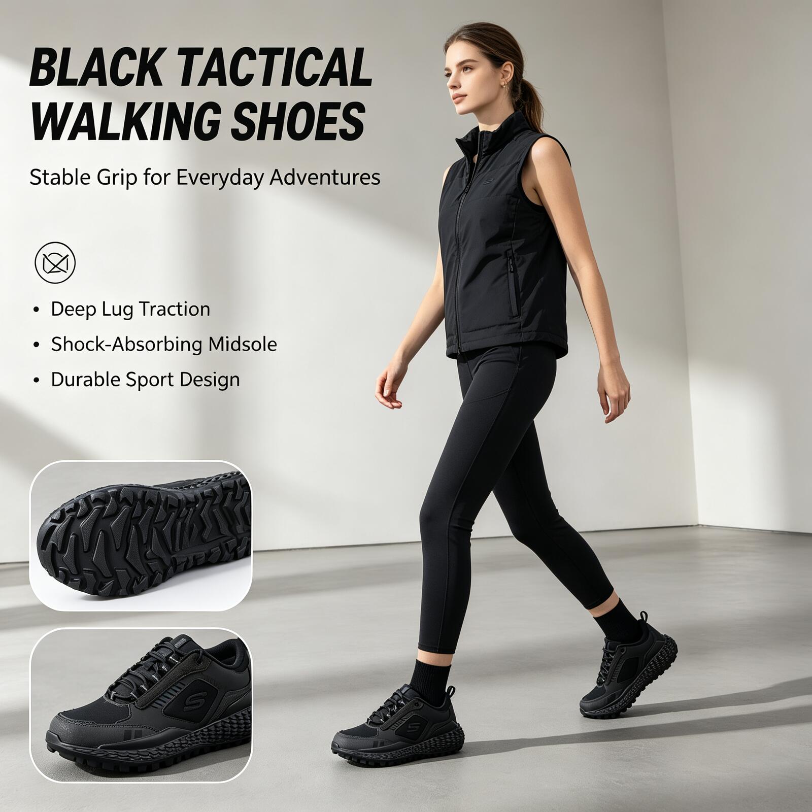 Hot Skechers Black All-Terrain - огляд і ціна Outdoor Sport Flooring
