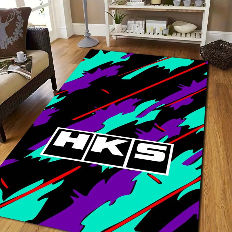 3D Racing H-HKS Print Area Rug - огляд і ціна Outdoor Sport Flooring