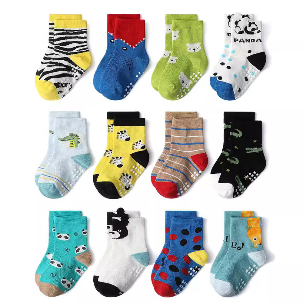 1/6/12 Pairs Kids Socks Sets f - огляд і ціна Trampoline Park Sock