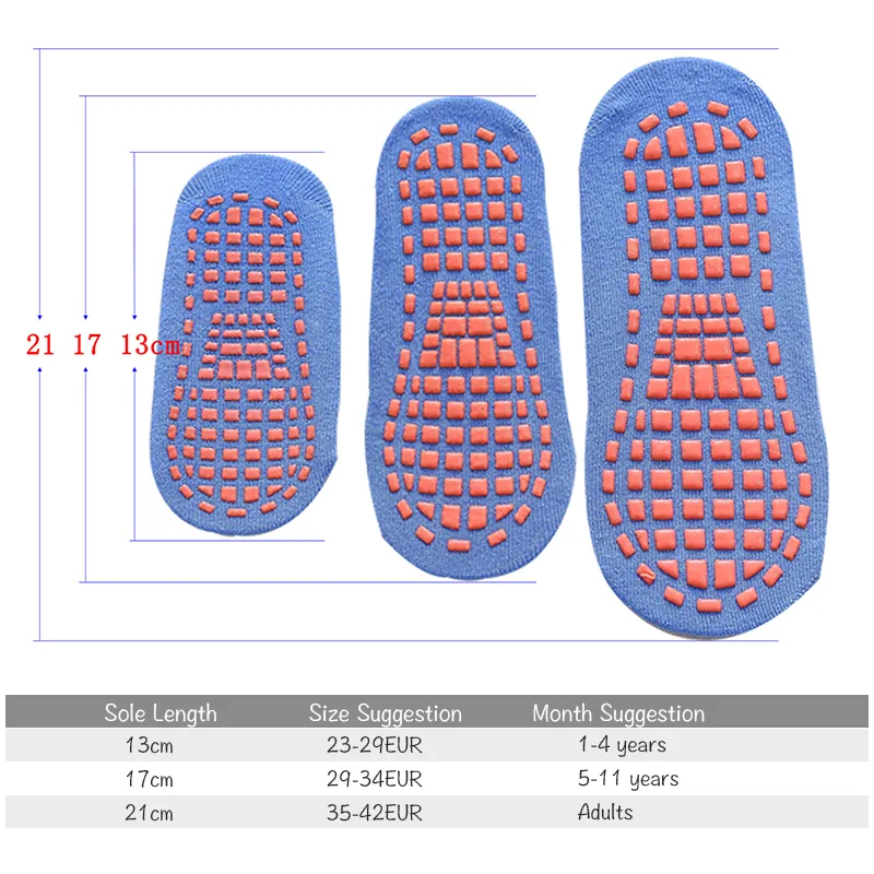 Children Adults Anti-Slip Sock - огляд і ціна Trampoline Park Sock