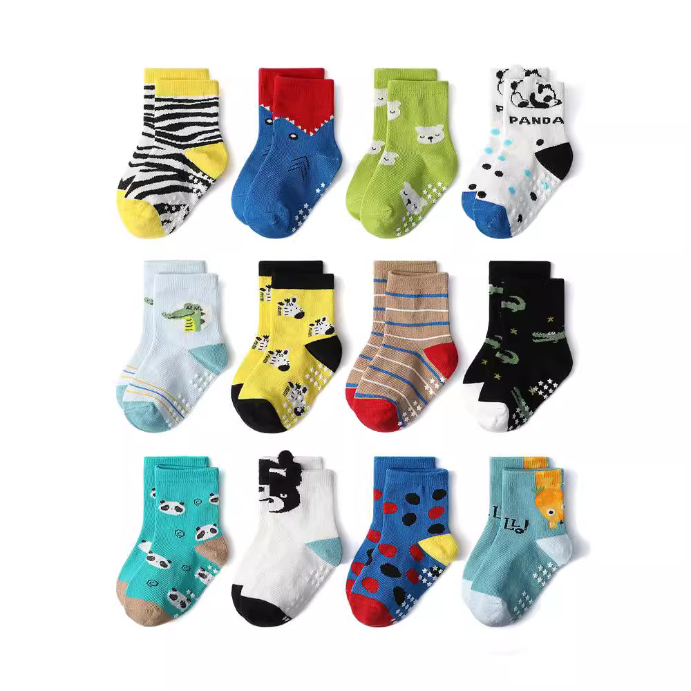1/3/6/9/12 Pairs Kids Socks Se - огляд і ціна Trampoline Park Sock