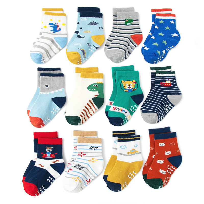 1/3/6/9/12 Pairs Kids Socks Se - огляд і ціна Trampoline Park Sock