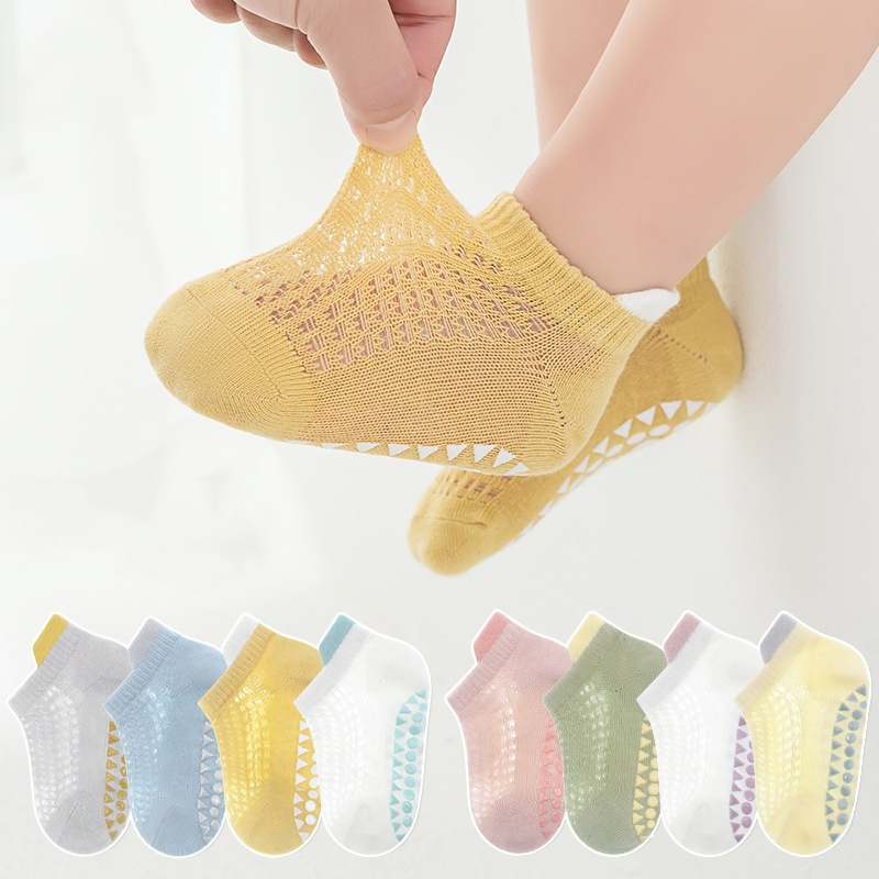 4Pairs Thin Kids Baby Boat Soc - огляд і ціна Trampoline Park Sock