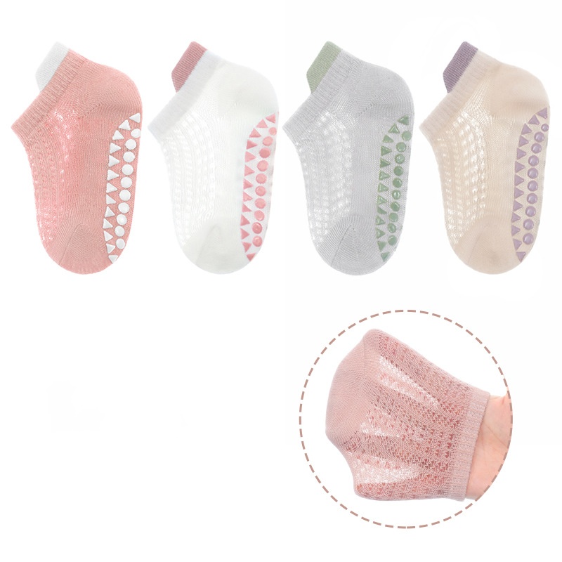 4Pairs Thin Kids Baby Boat Soc - огляд і ціна Trampoline Park Sock