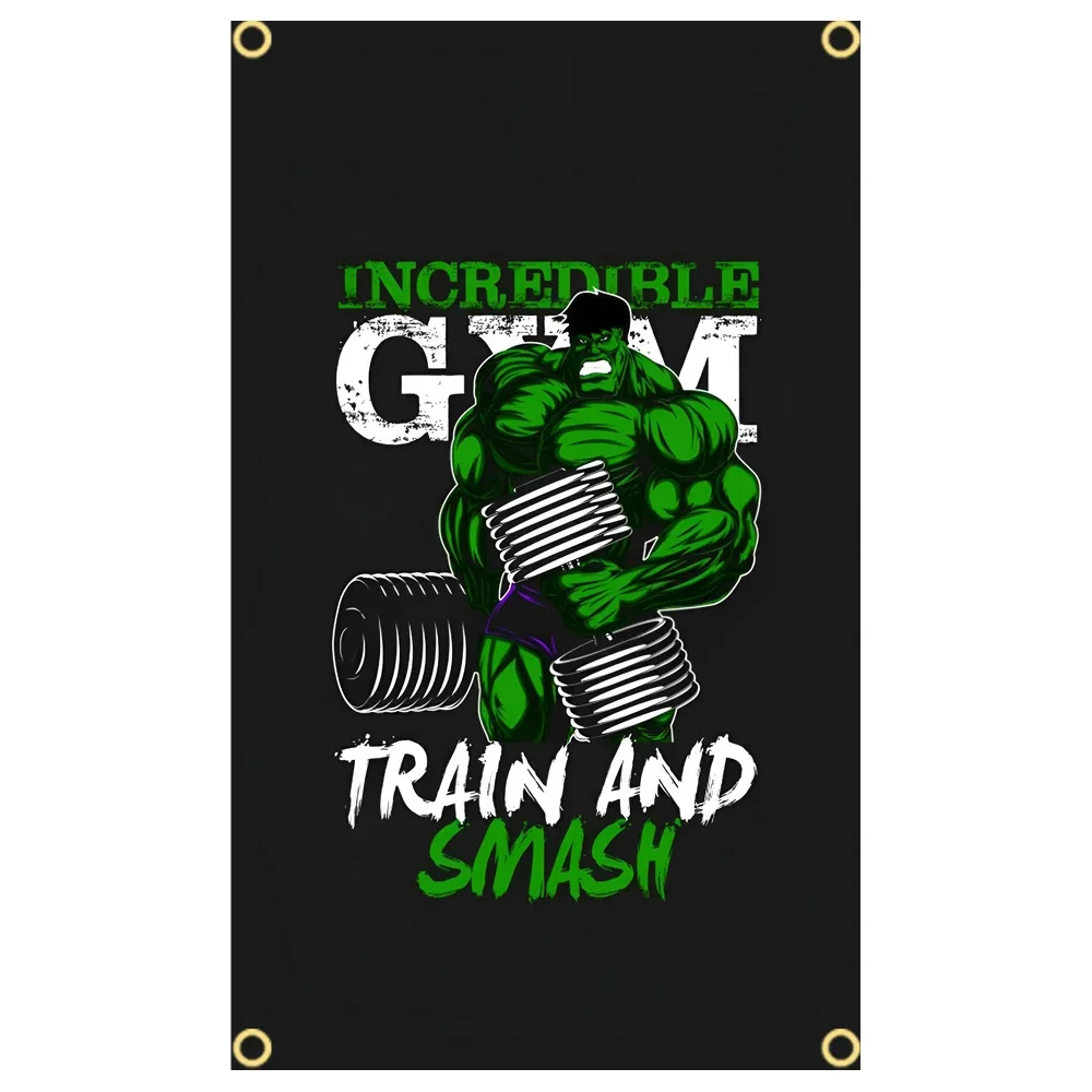 GYM Flag Message Signs Slogan  - огляд і ціна Outdoor Sport Club